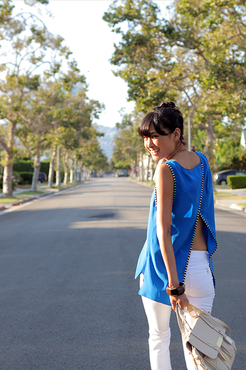 back with asos messenger bag