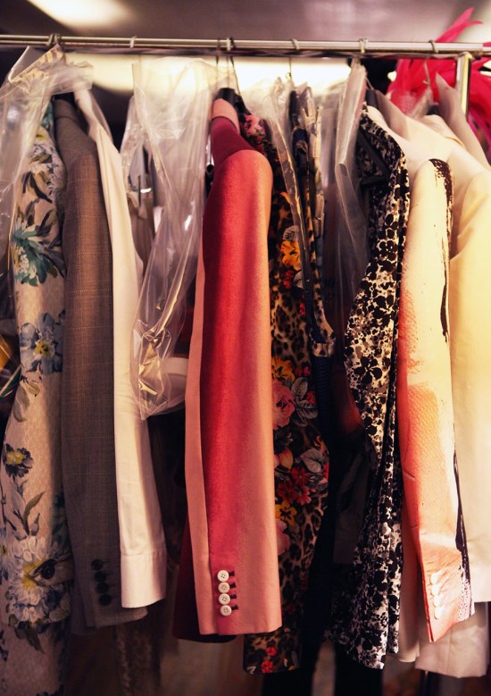 anthony franco ss14 clothing rack