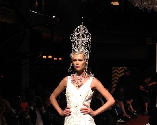 Sue Wong SS14 Jazz Babies headpiece