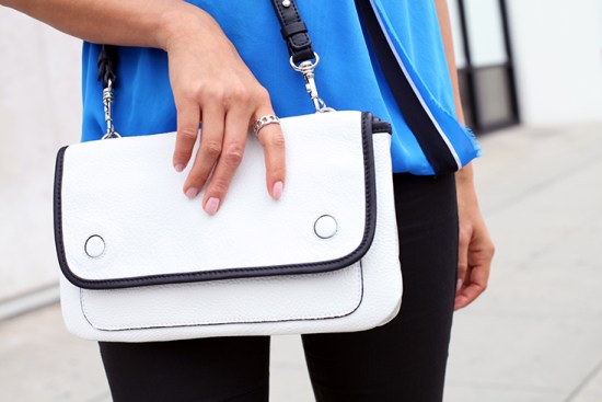 asos leather purse clutch forever 21 curb chain ring