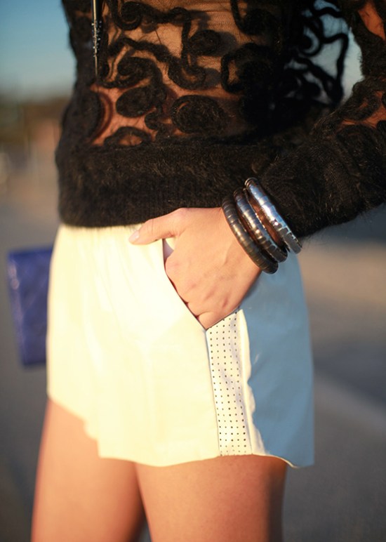 topshop bracelets blue sparrow shorts