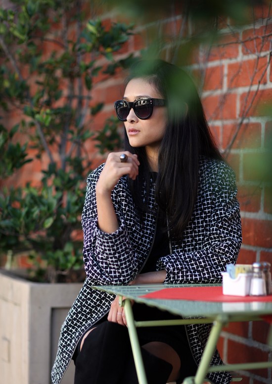 catching couture kelly wearstler sphere ring topshop cross stitch bomber jacket