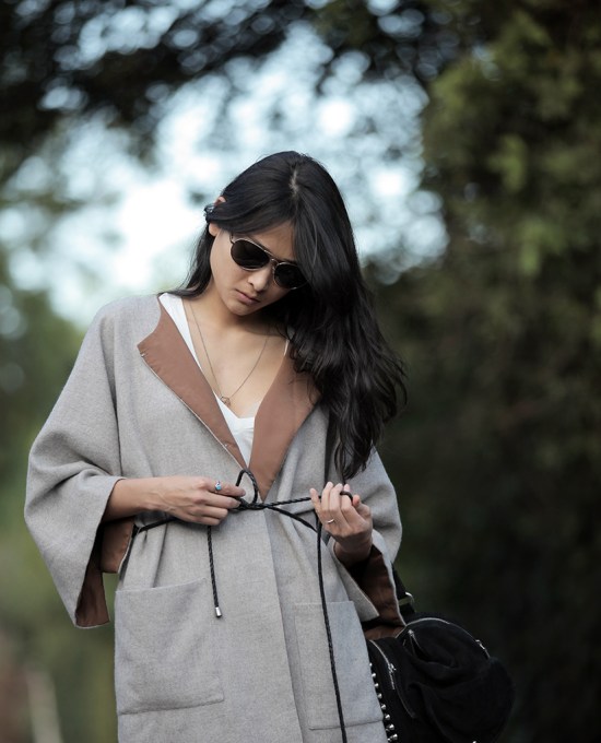 elizabeth and james reversible alton coat