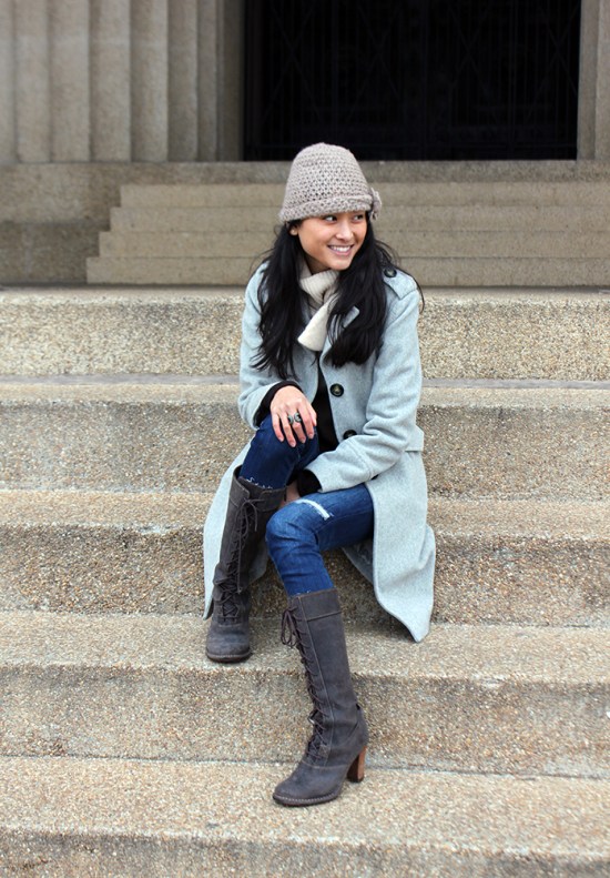 frye villager boots forever 21 beanie zara jeans