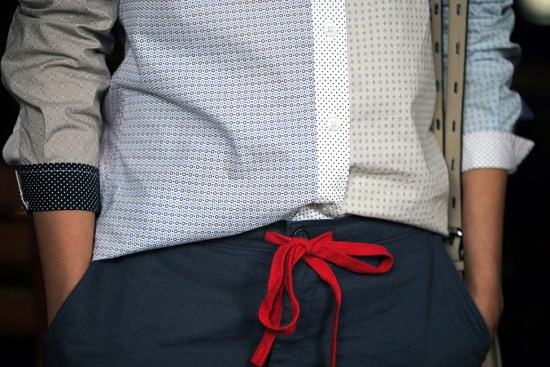 uniqlo ines de la fressange idlf linen blended relaxed pants drawstring