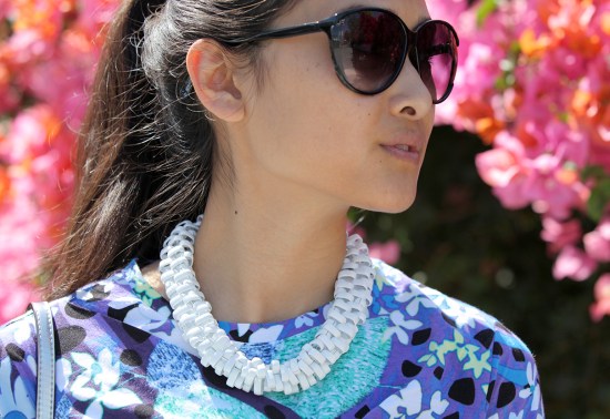 dvf diane von furstenberg keke sunglasses zara metal necklace