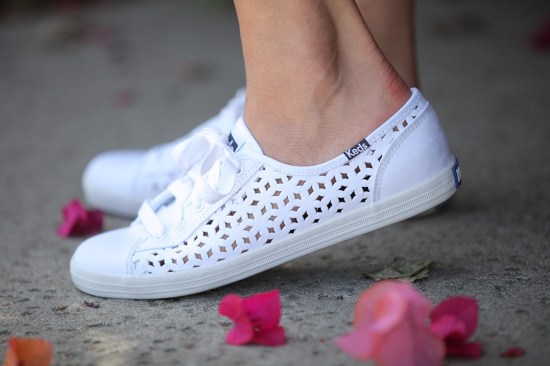 keds rally perf canvas white