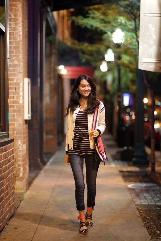 dolce vita rella baseball jacket lovestruck shoes