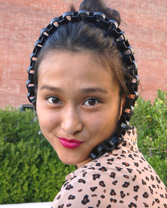 kate spade saturday leather chain link necklace