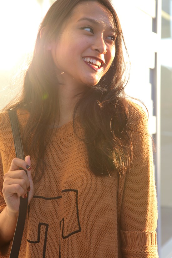 michelle forstadt stolen girlfriends club sweater catching couture