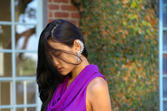 forever 21 crystal ear cuff