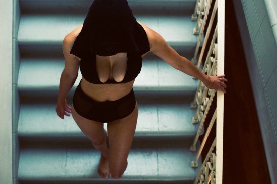 Lauren Carlyle Smith Strita dtla Mateo hooded top high rise bottom