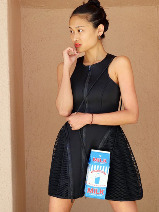 skinnydip london milk carton bag cross body eddie borgo color cuff bracelet amber gunmetal