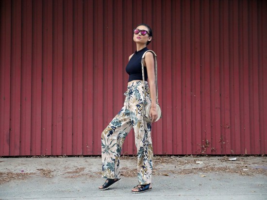 rag and bone victoria silk pants floral