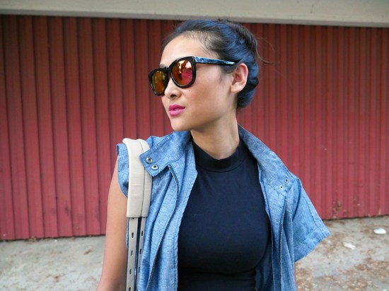 wildfox couture classic fox d frame mirror reflective tortoise sunglasses