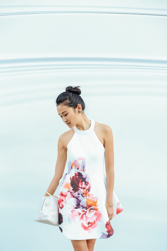 michelle forstadt keepsake to the end floral dress