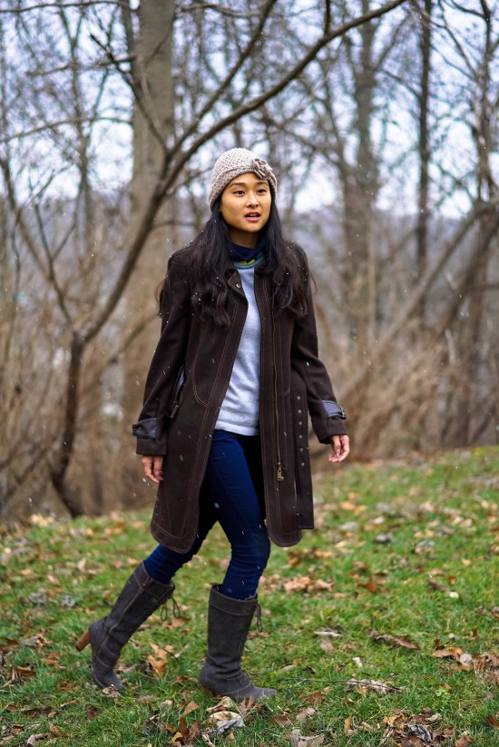 miss sixty wool coat frye lace up boots