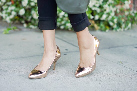 INC International Concepts Women's Zitah Pumps Rose gold